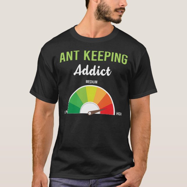 Ant Behaltend Ants Myrmecology Myrmecologin T-Shirt (Vorderseite)