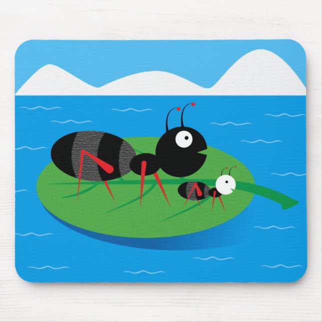 Ant Family Adventures Mouse Pad Mousepad (Vorne)