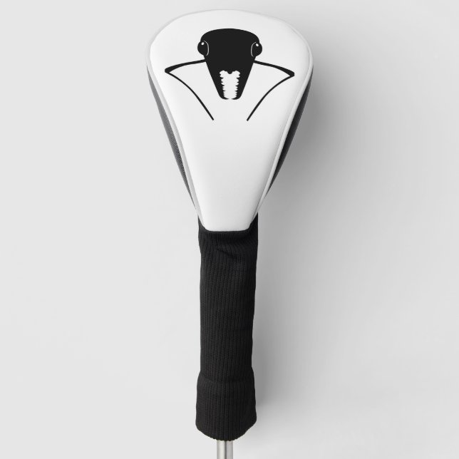 Ant Head Silhouette Golf Headcover (Vorderseite)