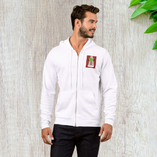 Ant in Spotlight Mens Full-Zip Hoodie