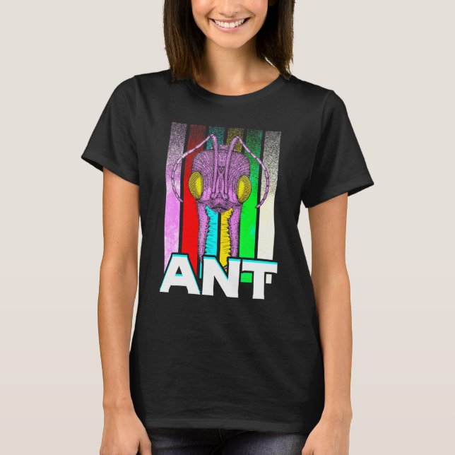 Ant Insect Head T-Shirt (Vorderseite)