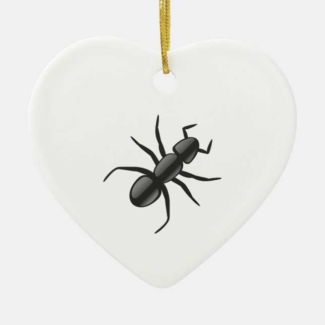 Ant Keramik Ornament (Vorne)
