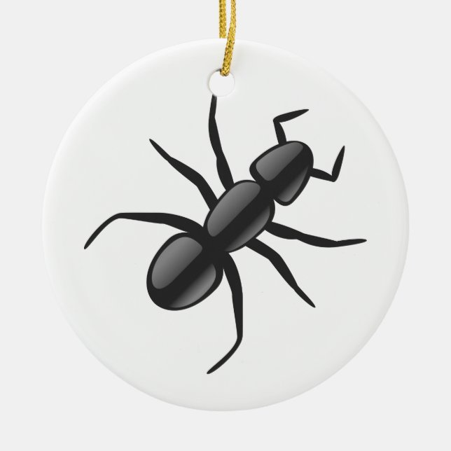 Ant Keramik Ornament (Vorne)