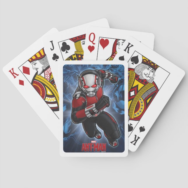 Ant-Man führt die Anklage Spielkarten (Rückseite)