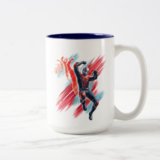 Ant-Man und der Abfall| Quantum Blur Ant Man Zweifarbige Tasse