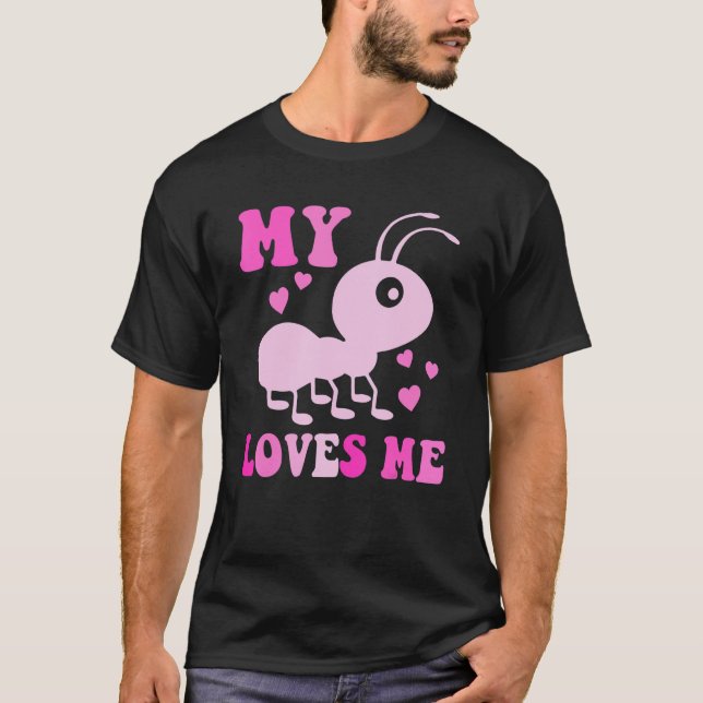 Ant My Tunt Liebe me Family für Nephew & Niece T-Shirt (Vorderseite)