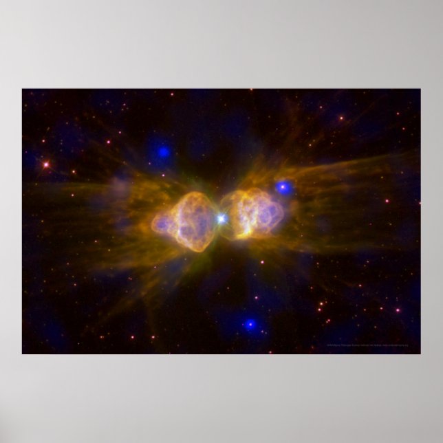 Ant Nebula IR 18x12 (20x16) Poster (Vorne)