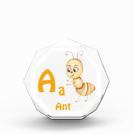 Ant personalisieren ABC: Buchstabe A - Ihren Namen Fotoblock