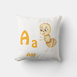 Ant personalisieren ABC: Buchstabe A - Ihren Namen Kissen