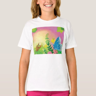 Ant, Schnecke und Chapman-Blauer Schmetterling T-Shirt