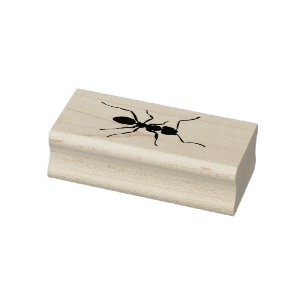 Ant Silhouette Gummistempel