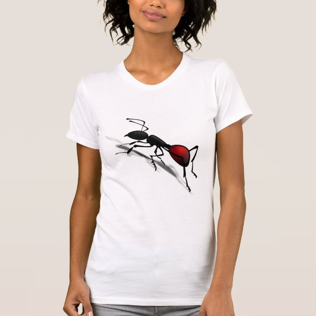 Ant T - Shirt Modernes Design (Vorderseite)