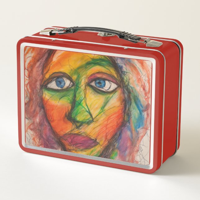 "Ant-tastic Picnic Lunch Boxes" Metall Brotdose (Rückseite)