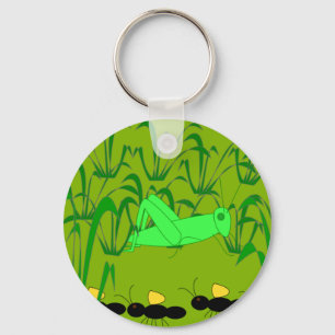 Ant und Grasshopper Schlüsselanhänger