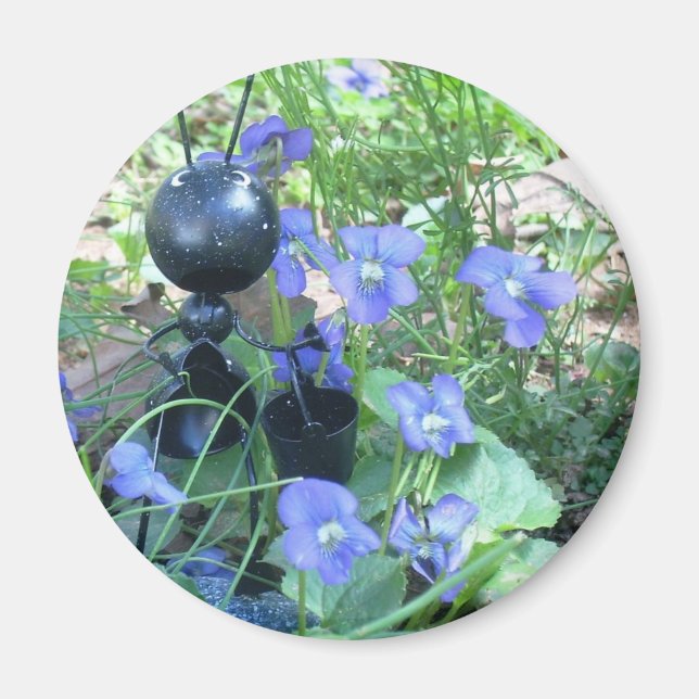 Ant & Violets Magnet (Vorne)