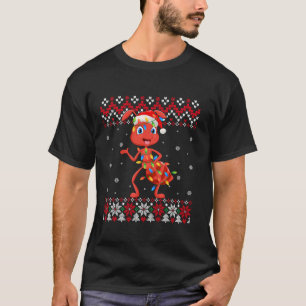 Ant Weihnachtsmannmütze Men Women Kinder Ugge Weih T-Shirt