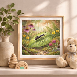Ant Winzige Insekten Kinderzimmer Poster