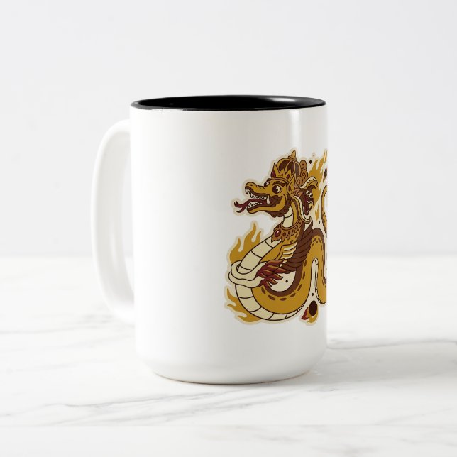 Antaboga Zweifarbige Tasse (Vorderseite Links)