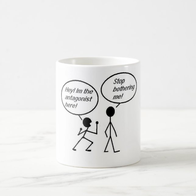 Antagonist Stickmen Tasse (Mittel)