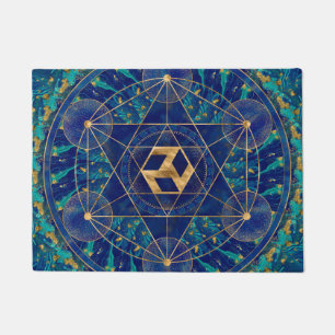 Antahkarana, Ornament der Heiligen Geometrie Fußmatte