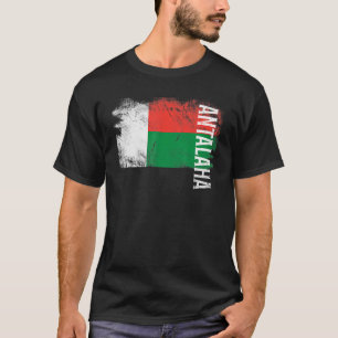 Antalaha Madagascar Flag für madagassische Männer T-Shirt