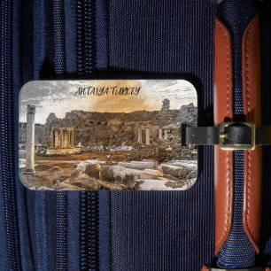 Antalya Türkei Ancient Travel Gepäckanhänger