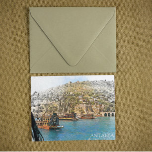 Antalya Türkei Küstensicht Postkarte
