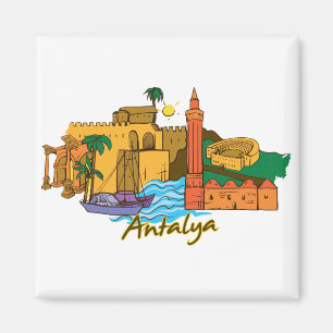 Antalya Türkei Magnet