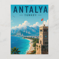Antalya Türkei Mittelmeerküste Altstadt