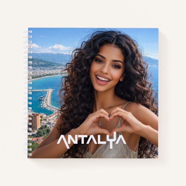 ANTALYA - TÜRKEI NOTIZBUCH (Vorderseite)
