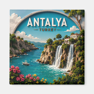 Antalya Türkei Türkische Riviera Mittelmeer Reise Magnet