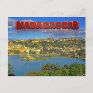 Antananarivo (Tana), Madagaskar Postkarte
