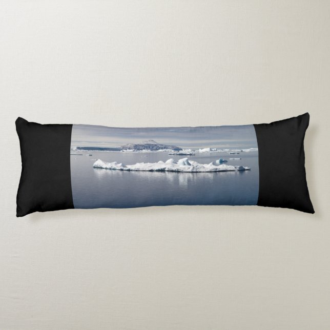 Antarctica landscape seitenschläferkissen (Rückseite)