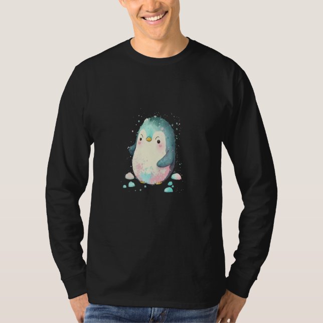 Antarctica Penguin Fans Cute Penguin Animal  2 T-Shirt (Vorderseite)