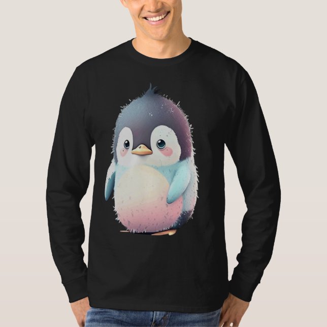 Antarctica Penguin Fans Cute Penguin Animal T-Shirt (Vorderseite)
