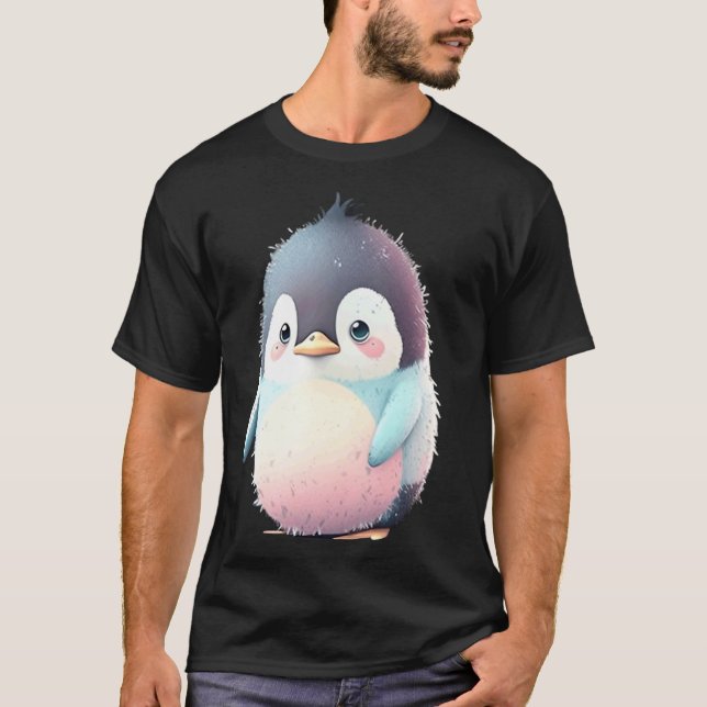 Antarctica Penguin Fans Cute Penguin Animal T-Shirt (Vorderseite)