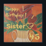 Antarium Blume Malen Custom Sister Magnetkarte<br><div class="desc">Antarium Blume Malen Custom Bruthday Card... ... ... ... ... ... ... ... ... ... ... ... ... ... ... ... ... ... ... ... ... ... ... ... ... ... ... ... ... ... ... ... ... ... ... ... ... ... ... ... ... ... ... ... ... ......</div>