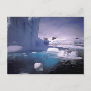 Antarktika. Antarktische Eislandschaften 2 Postkarte