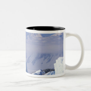 Antarktika, Boothe Island, Nachmittagssonne Zweifarbige Tasse