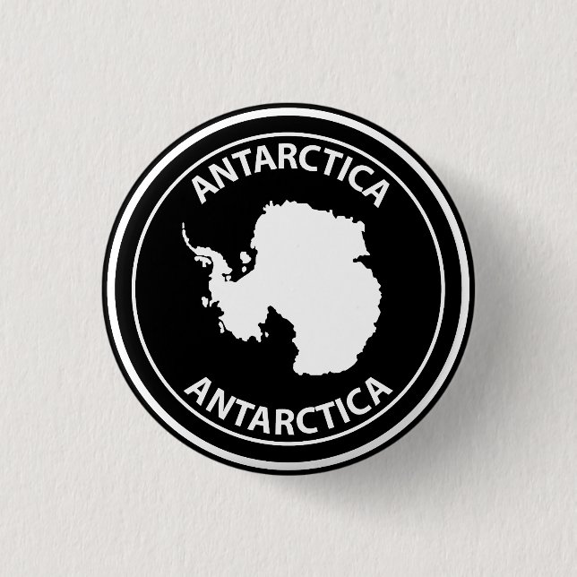 Antarktika Button (Vorderseite)