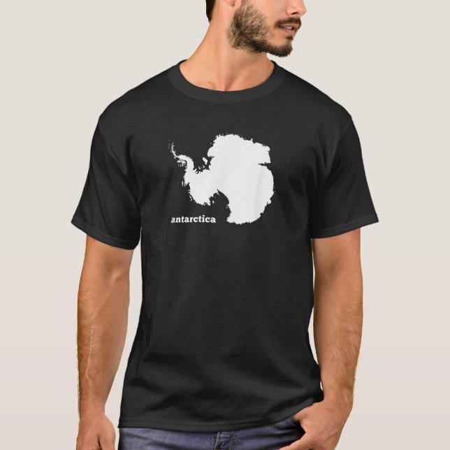 Antarktika Kontinent   T-Shirt (Vorderseite)