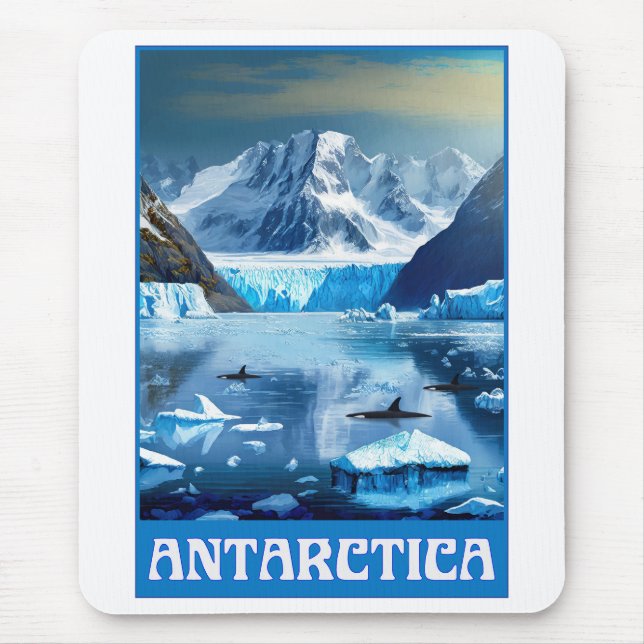 Antarktika Mousepad (Vorne)