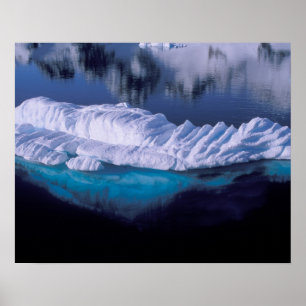 Antarktika, Paradise Bay. Eisberg in Kristall Poster