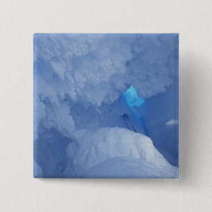 Antarktika, Ross-Insel, Kap Evans, Schneehöhle Button
