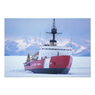 Antarktika, Ross-Insel, McMurdo-Station, USCG Fotodruck