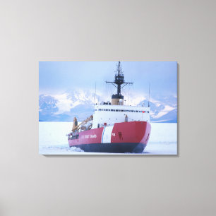 Antarktika, Ross-Insel, McMurdo-Station, USCG Leinwanddruck