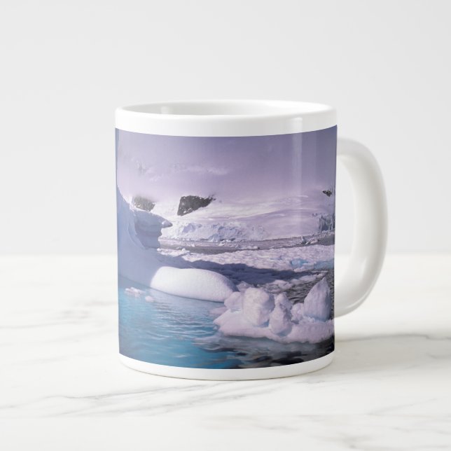 Antarktis Antarktis 2 Jumbo-Tasse (Vorderseite Rechts)