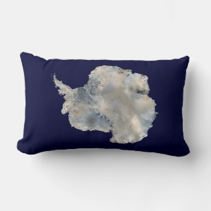 Antarktis (Blaue Marmorbildgebung der NASA) Lendenkissen