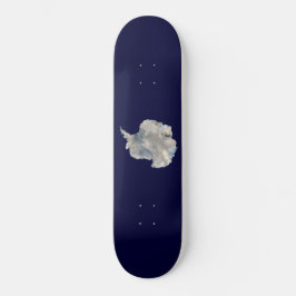 Antarktis (Blaue Marmorbildgebung der NASA) Skateboard