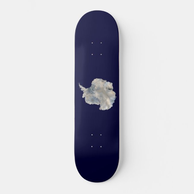 Antarktis (Blaue Marmorbildgebung der NASA) Skateboard (Vorderseite)